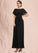 Elaine A-Line Scoop Neck Ankle-Length Chiffon Mother of the Bride Dress With Ruffle Beading STI126P0014533