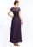 Campbell A-Line Scoop Neck Ankle-Length Chiffon Lace Mother of the Bride Dress With Sequins STI126P0014769