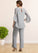 Lily Jumpsuit/Pantsuit Scoop Neck Ankle-Length Chiffon Mother of the Bride Dress STI126P0014958