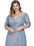 Faith A-line Off the Shoulder Asymmetrical Chiffon Lace Cocktail Dress With Sequins STIP0020832
