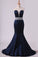 2022 Evening Dresses Sweetheart Mermaid Court Train Satin With P6NK7QEL