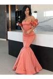 Trumpet/Mermaid Off-The-Shoulder Prom Dress Simple Evening STIPQRAYGBD