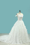 2024 Wedding Dresses Off The Shoulder A Line Tulle PJ5GNJY2