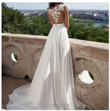 See through wedding dresses Sexy lace prom dresses Beach wedding gown Prom dresses sexy prom dresses