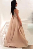 High Neck Satin Mermaid Prom Evening Dress With PZ8C2KNG