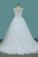 2024 Scoop Tulle Ball Gown Wedding Dresses With PX2515A8