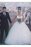 2024 Sweetheart Wedding Dresses Ball Gown Tulle With PC8LGRNP