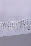 2024 Sweetheart Bridal Dresses A-Line Tulle White Zipper Back P2RQNTB9