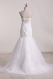 2024 Vintage Wedding Dresses Sweetheart Mermaid/Trumpet PHSDDDED