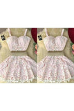 Homecoming Dresses A-Line Straps Lace P89PYRMG