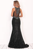 2024 Scoop Lace With Beading Mermaid Sweep PY785MJ1