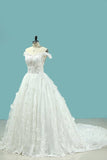 2024 Wedding Dresses Off The Shoulder A Line Tulle PJ5GNJY2