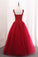 2022 A Line Tulle Straps Prom Dresses With Applique And Beads P645YQ7T