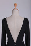 2024 Sexy Open Back Long Sleeves V Neck Spandex Mother Of The Bride Dresses PALJN6M9