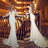 lace prom dress backless Prom Dress long prom dress elegant prom dress evening dress