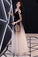 Chic Black Ombre Tulle Prom Dresses Unique V Neck Sleeveless Party Dresses Dance Dress