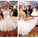 White Sheer Lace Appliques Pearls Beading Short Homecoming Dresses