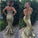 long gold sequin sparkle mermaid charming prom dress sweetheart prom dress
