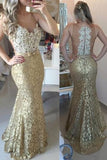 2024 Hot Scoop Prom Dresses Mermaid Lace With Applique And PTAYBNT5