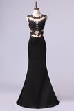 2024 Hot Scoop Mermaid Prom Dresses With PR38592M