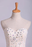 2024 Lace Prom Dress Sweetheart Column PPSNQ3TX