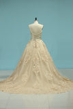 2024 Sweetheart Ruched Bodice Wedding Dresses A Line PE7R796H