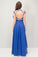 2024 Scoop Prom Dresses Chiffon A Line With Beading Cap PGDQ3FMZ