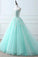 Sweetheart Puffy Tulle Prom Dress With Lace Appliques Long Graduation STIPKFJ5ZSA