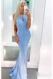Plunging V Front Opening Prom Dresses With Rhinestones Intercorssed Back Formal STIP89MCZSY