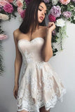 2024 Sweetheart A Line Homecoming Dresses P98Q94H8