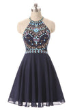 2024 A Line Homecoming Dresses Chiffon With PJ41S1SP