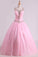 2024 Scoop Quinceanera Dresses Tulle With Beads And Ruffles P54QZ827