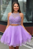 Two Piece Scoop Beading Homecoming P9XBMS6D