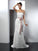 Trumpet/Mermaid Strapless Lace Sleeveless Long Lace Wedding Dresses TPP0006680