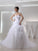 Trumpet/Mermaid Sweetheart Sleeveless Hand-made Flower Organza Wedding Dresses TPP0007000