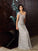 A-Line/Princess Off-the-Shoulder Applique Sleeveless Long Chiffon Mother of the Bride Dresses TPP0007034