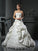 Ball Gown Sweetheart Beading Applique Sleeveless Long Satin Wedding Dresses TPP0006555