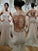 Trumpet/Mermaid Lace Scoop Sleeveless Sweep/Brush Train Wedding Dresses TPP0006760