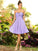 A-Line/Princess Sweetheart Pleats Sleeveless Short Chiffon Bridesmaid Dresses TPP0005549