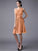 Sheath/Column One-Shoulder Sleeveless Pleats Short Chiffon Bridesmaid Dresses TPP0005846