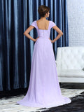 A-Line/Princess Straps Beading Sleeveless High Low Chiffon Mother of the Bride Dresses TPP0007246