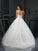 Ball Gown Sweetheart Beading Sleeveless Long Tulle Wedding Dresses TPP0006268