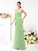 A-Line/Princess Strapless Pleats Sleeveless Long Chiffon Bridesmaid Dresses TPP0005490