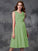 A-line/Princess Scoop Ruffles Sleeveless Short Chiffon Bridesmaid Dresses TPP0005711