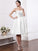 A-Line/Princess Strapless Sleeveless Pleats Hand-Made Flower Short Elastic Woven Satin Bridesmaid Dresses TPP0005843