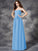 A-line/Princess Sweetheart Ruffles Sleeveless Long Chiffon Bridesmaid Dresses TPP0005803