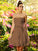 A-Line/Princess Sweetheart Bowknot Sleeveless Short Chiffon Bridesmaid Dresses TPP0005489