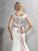 Sheath/Column Sheer Neck Sash/Ribbon/Belt Sleeveless Long Lace Wedding Dresses TPP0006482