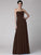 Sheath/Column Strapless Sleeveless Ruffles Long Chiffon Bridesmaid Dresses TPP0005816