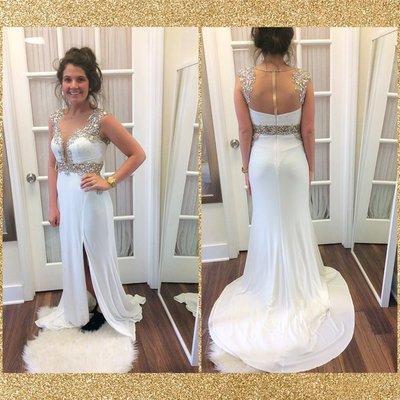 Charming Real Made Beading Prom Dresses Long Evening Dresses Prom Dresses On Sale